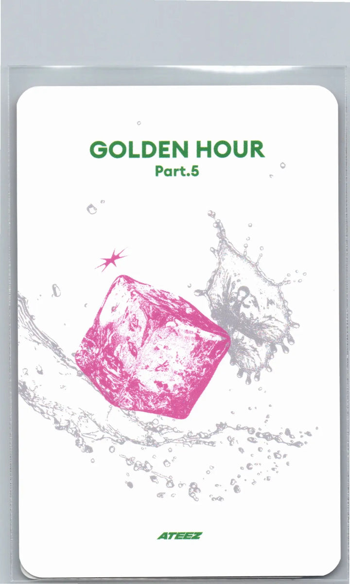 ATEEZ "GOLDEN HOUR : Part.5" - POP-UP STORE Random Trading Photocard [26.06.26][Restocked 06/29]