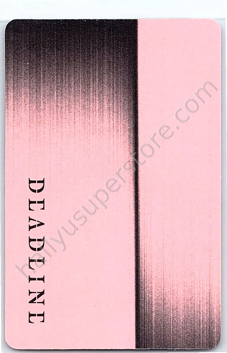 BLACKPINK - Jennie - BLACKPINK - Jennie - Deadline Album pink version album photocard