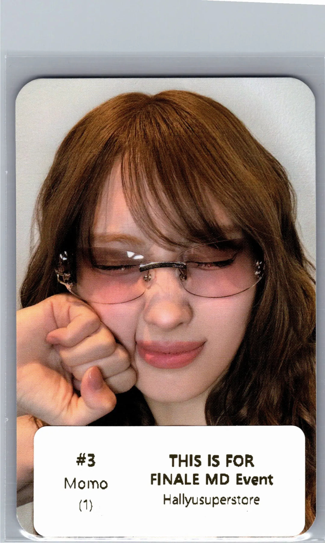 TWICE - <THIS IS FOR> WORLD TOUR FINALE in SEOUL POP-UP Store MD Event Photocard [26.07.03]