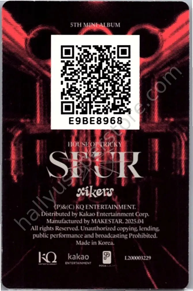 xikers - Hunter - HOUSE OF TRICKY : SPUR
