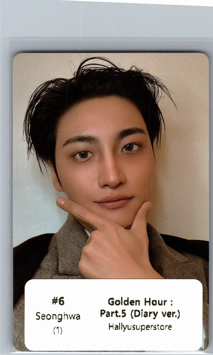 ATEEZ "GOLDEN HOUR : Part.5" - Official Photocard (Diary ver.) [26.06.26]