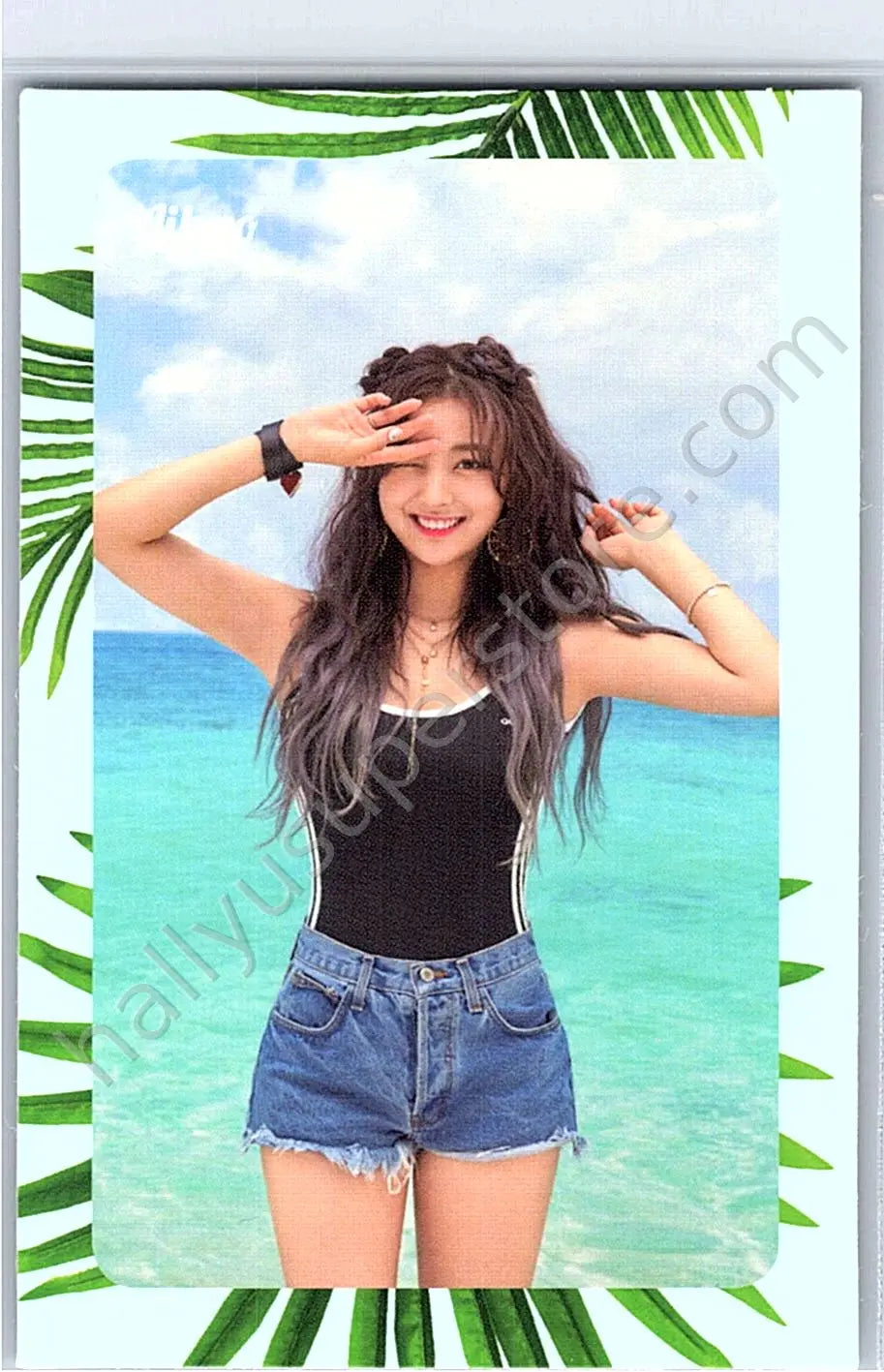 TWICE - Jihyo - Summer Nights album photocard message card
