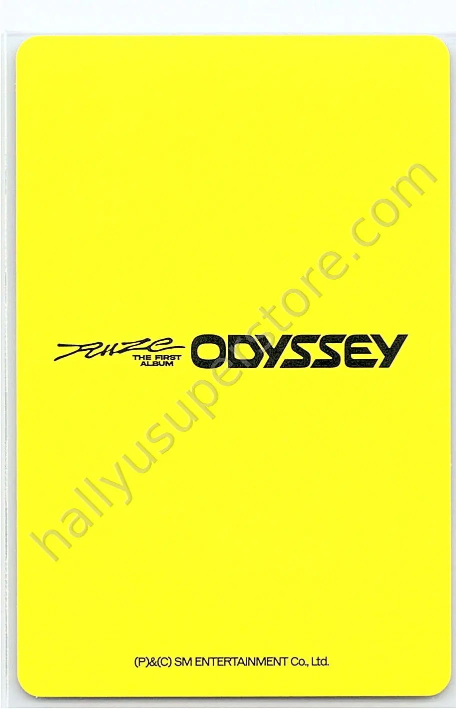 RIIZE  - Eunseok - Odyssey album photocard B version mega coffee smini version