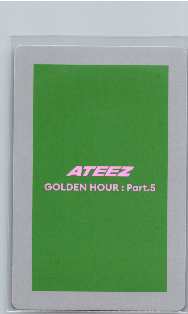 ATEEZ "GOLDEN HOUR : Part.5" - Official Photocard (Diary ver.) [26.06.26]