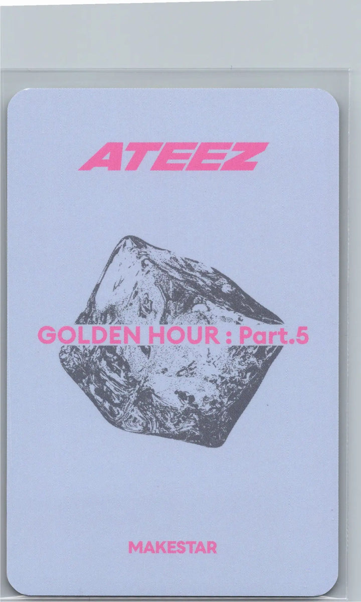 ATEEZ "GOLDEN HOUR : Part.5" - Makestar Pre-Order Benefit Photocard (CDP Ver.) [26.07.08]
