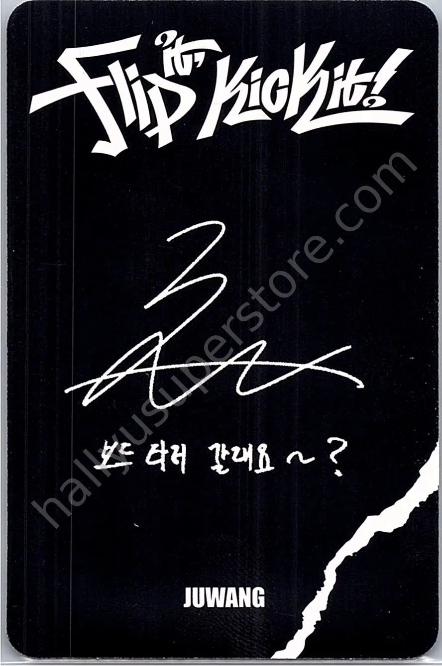 KickFlip - Juwang - Flip It, Kick It! album photocard B version on board version