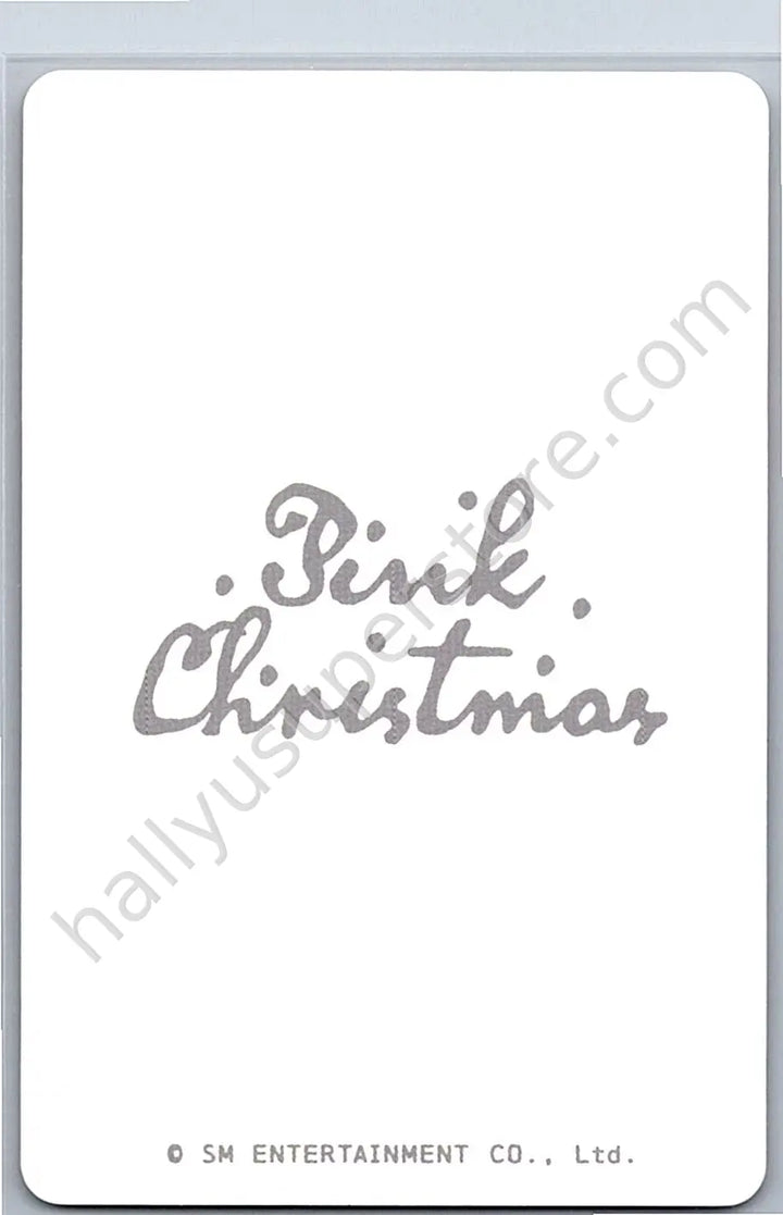 aespa - Winter - Pink Christmas (All) 2024 version random pack trading card