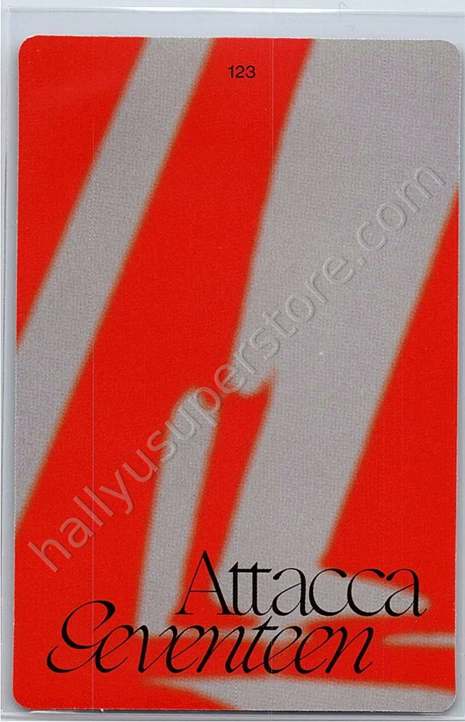 SEVENTEEN - The8 - Attacca album photocard carat version
