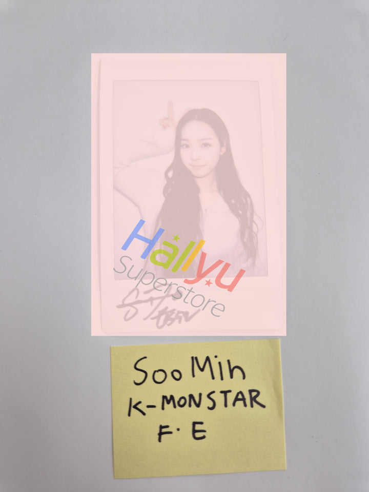 SooMin (of TripleS) - Hand Autographed(Signed) Polaroid [26.02.19]