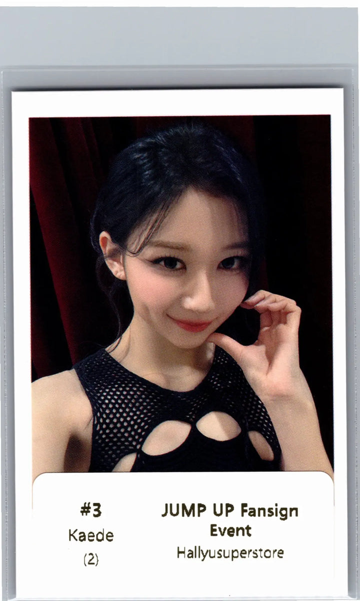 TripleS "LOVE&amp;POP pt.1" - Jump UP Fansign Event Polaroid type Photocard [26.07.06]