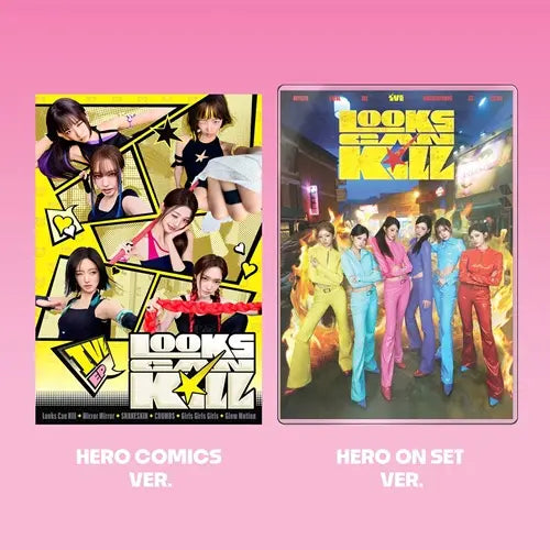 [Hallyu4U - Fansign] (11/1) MusicKorea - IVE / EP [Looks Can Kill] (HERO COMICS ver. / HERO ON SET ver.) [Offline Fansign Event]