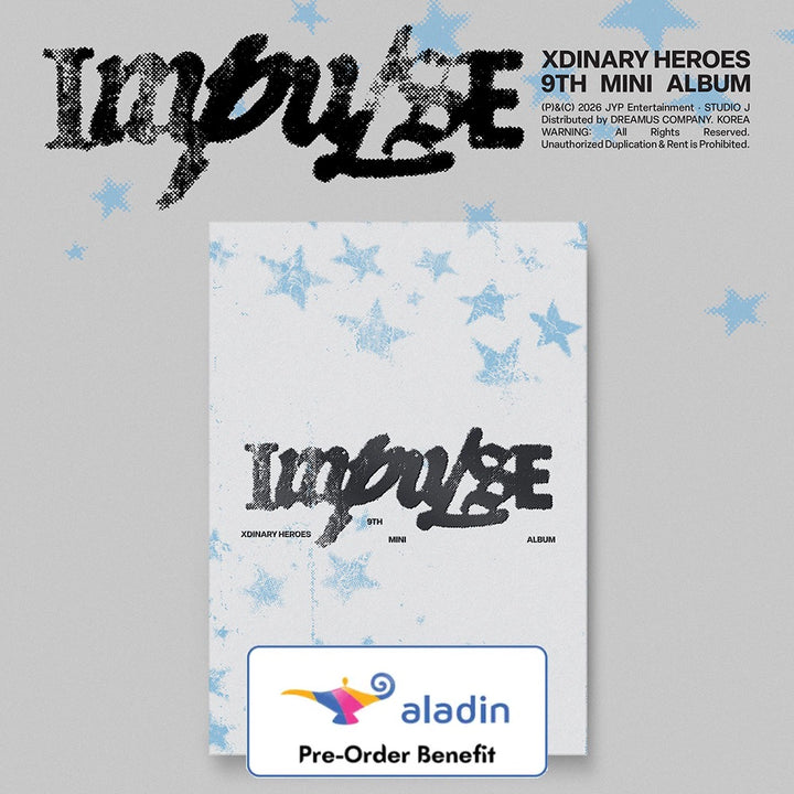 [Pre-Order] Xdinary Heroes - 9th Mini Album [IMPULSE] (POSTCARD BOOK Ver.) + Pre-Order Benefit (Choose Version)