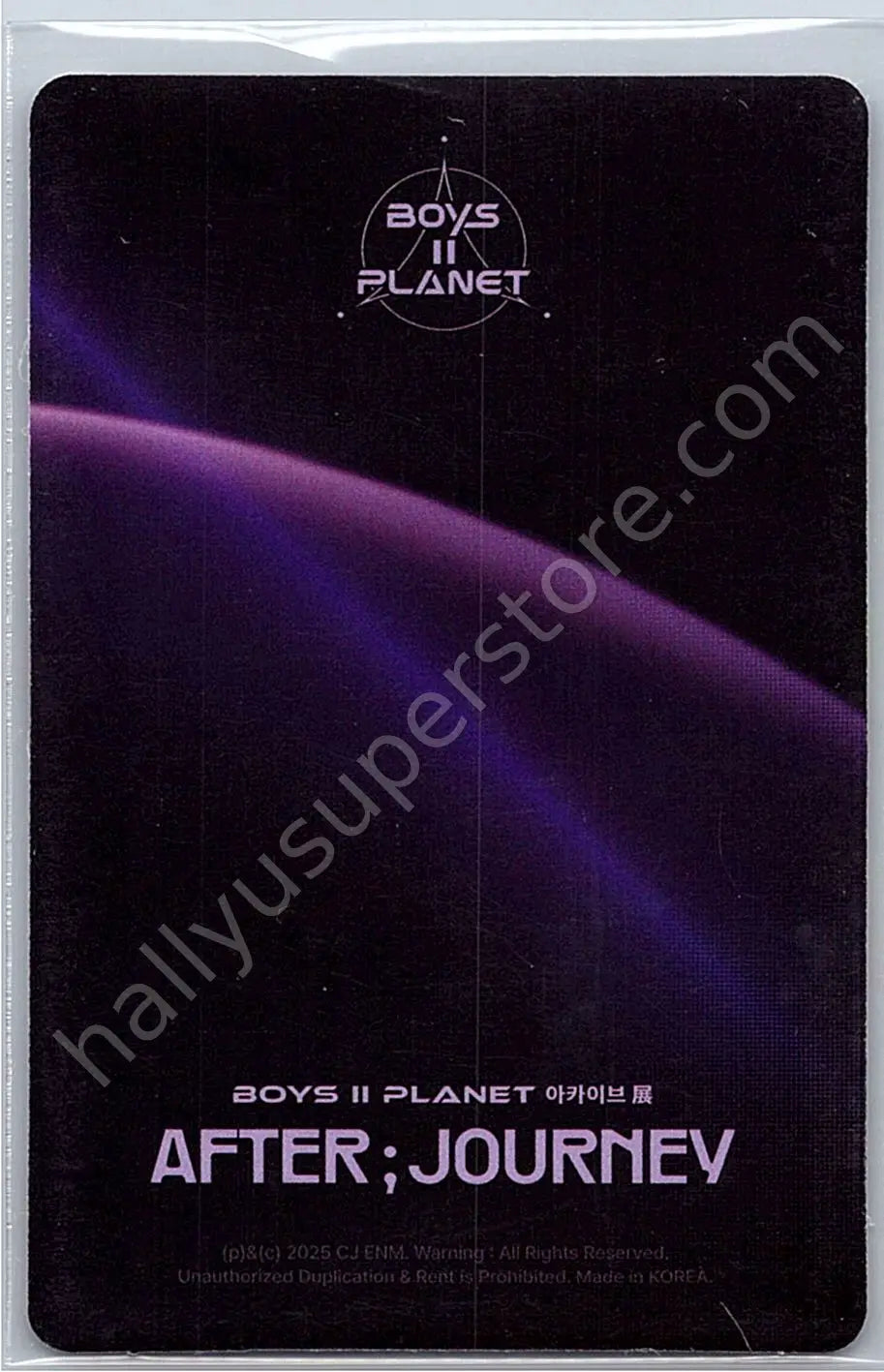 ALPHA DRIVE ONE - Sanghyeon - BOYS II PLANET Archive Exhibition AFTER ; JOURNEY week 2