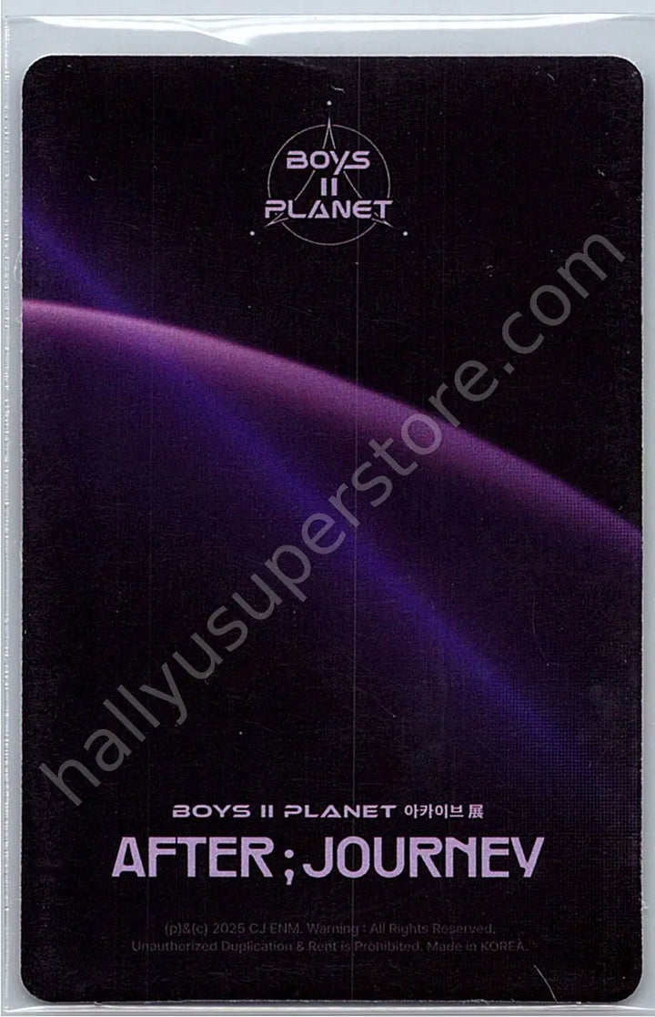 ALPHA DRIVE ONE - Sanghyeon - BOYS II PLANET Archive Exhibition AFTER ; JOURNEY week 2