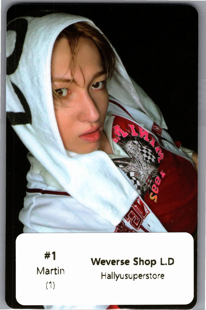 CORTIS The 2nd EP "GREENGREEN" - Weverse Shop Lucky Draw Event Photocard R3 [26.07.27]