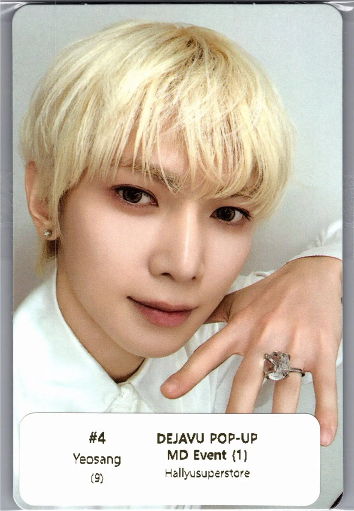 ATEEZ "ANITEEZ IN Deja Vu" - ATEEZ X ANITEEZ POP-Store Official MD Event Photocard (1) [26.08.21]