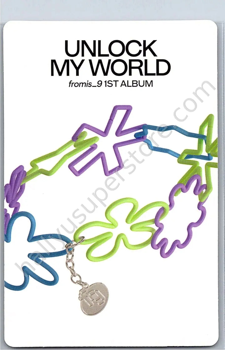 fromis_9 - Jiwon - fromis_9 - Jiwon - Unlock My World Album reality version album photocard