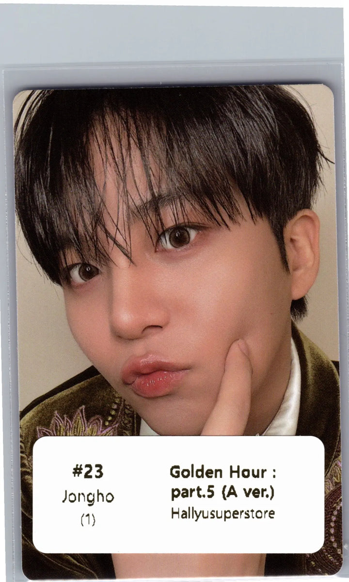 ATEEZ "GOLDEN HOUR : Part.5" - Official Photocard (A ver.) [26.06.26]