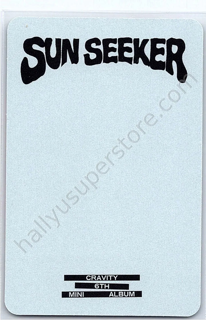 CRAVITY - Unit - SUN SEEKER album photocard seeker version