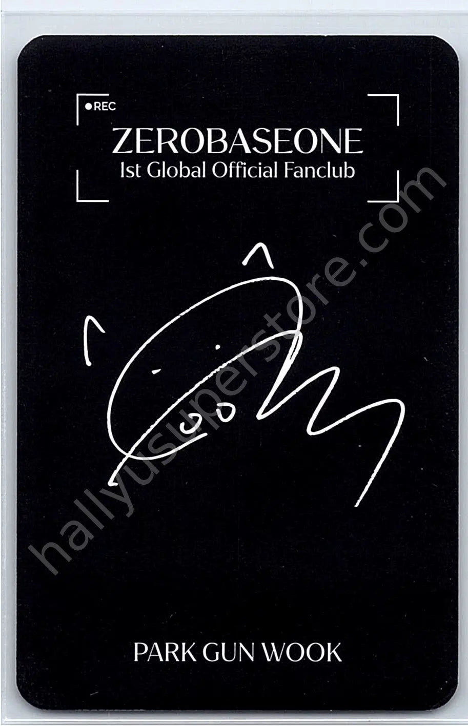 ZEROBASEONE - Gunwook - 1st Global Official Fanclub fanclub photocard set