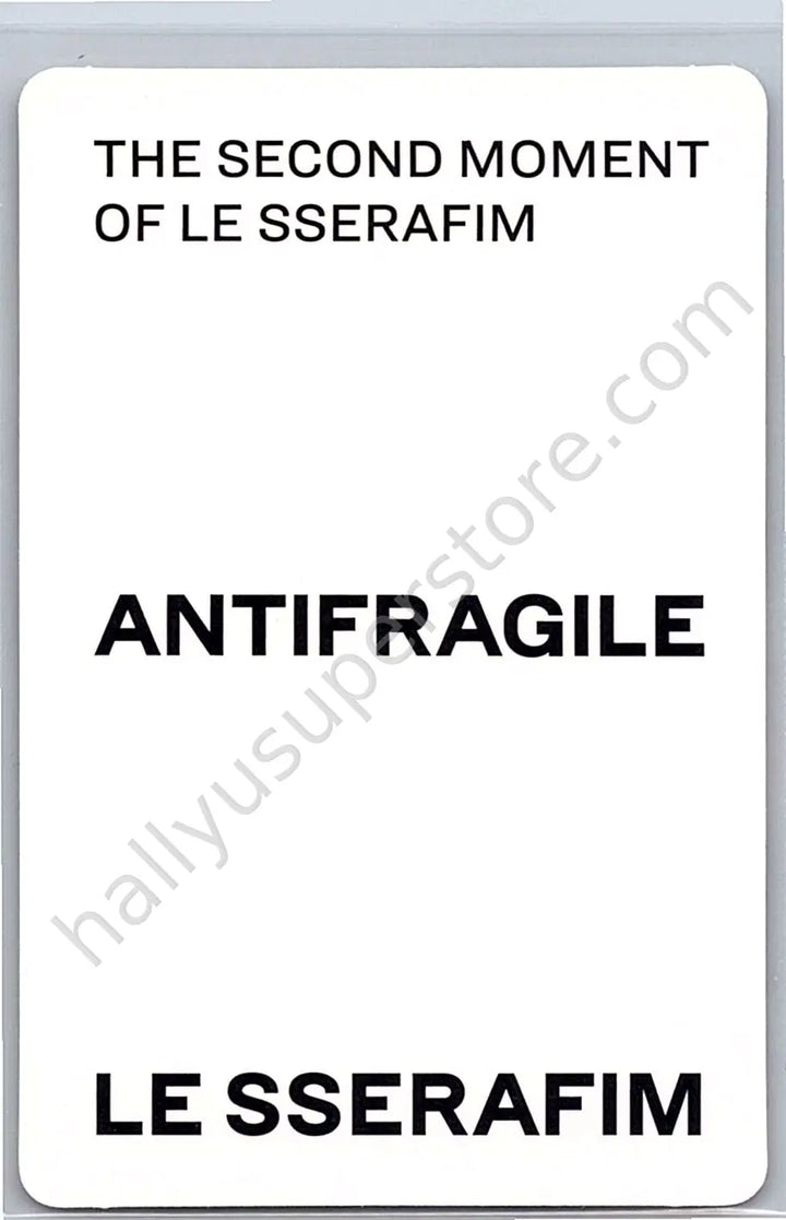 LE SSERAFIM - Sakura - ANTIFRAGILE