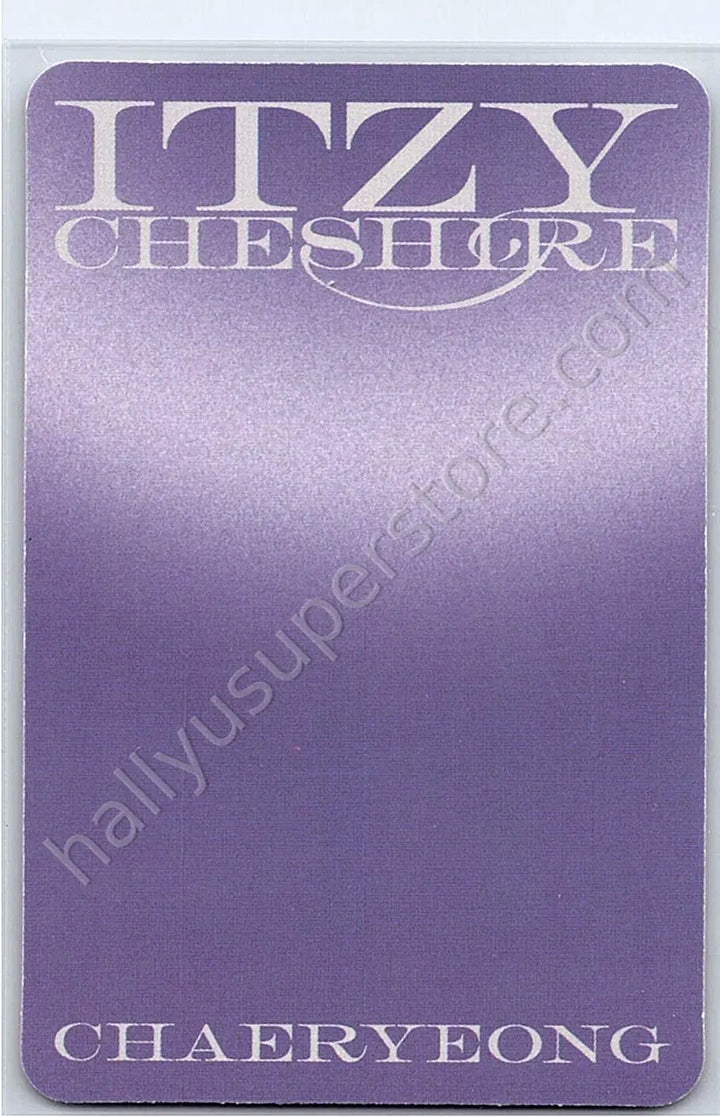 ITZY - Chaeryeong - Cheshire Album album photocard limited version