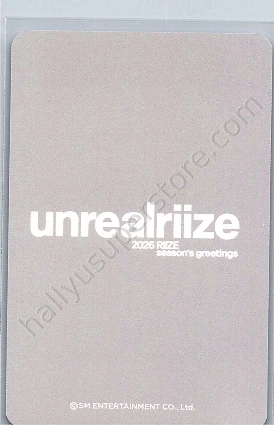 RIIZE  - Eunseok - 2026 Season&