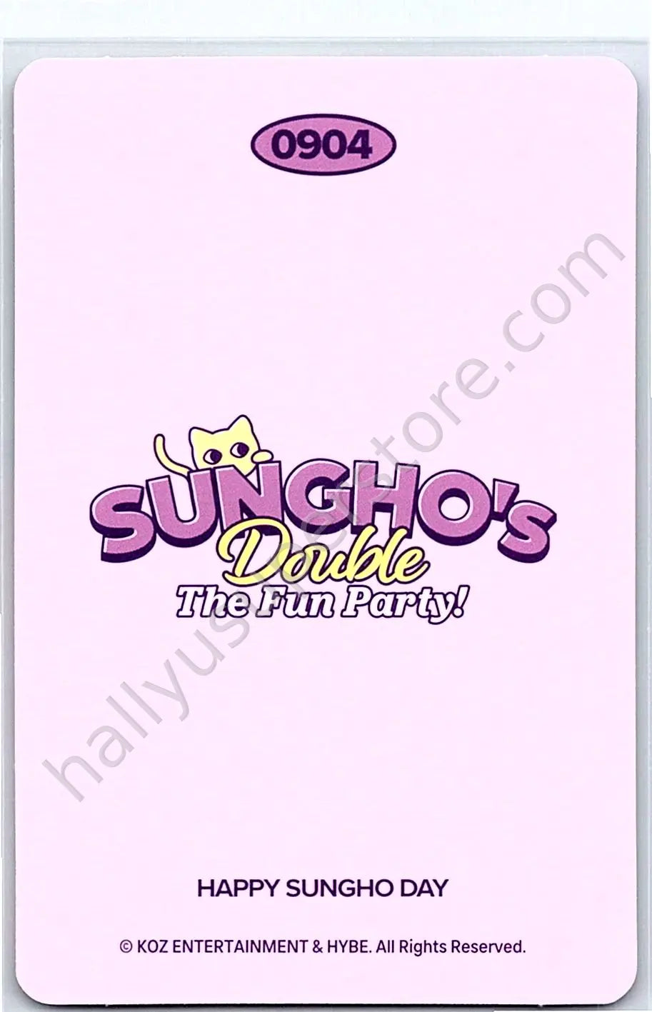 BOYNEXTDOOR - Sungho - BIRTHDAY MD 2025 version photocard set