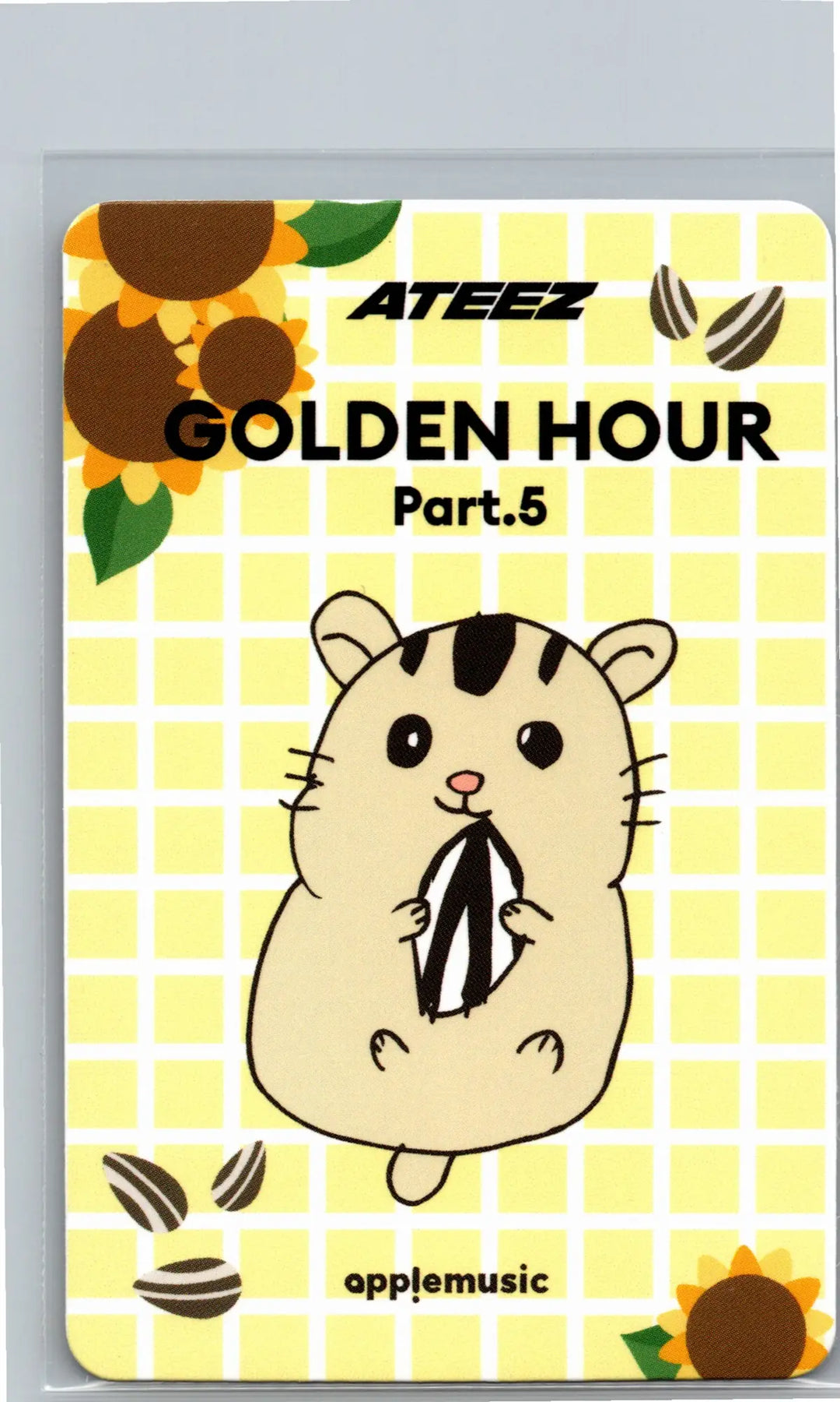 ATEEZ "GOLDEN HOUR : Part.5" - Apple Music Fansign Event Photocard (DIGIPACK Ver.) [26.07.02]