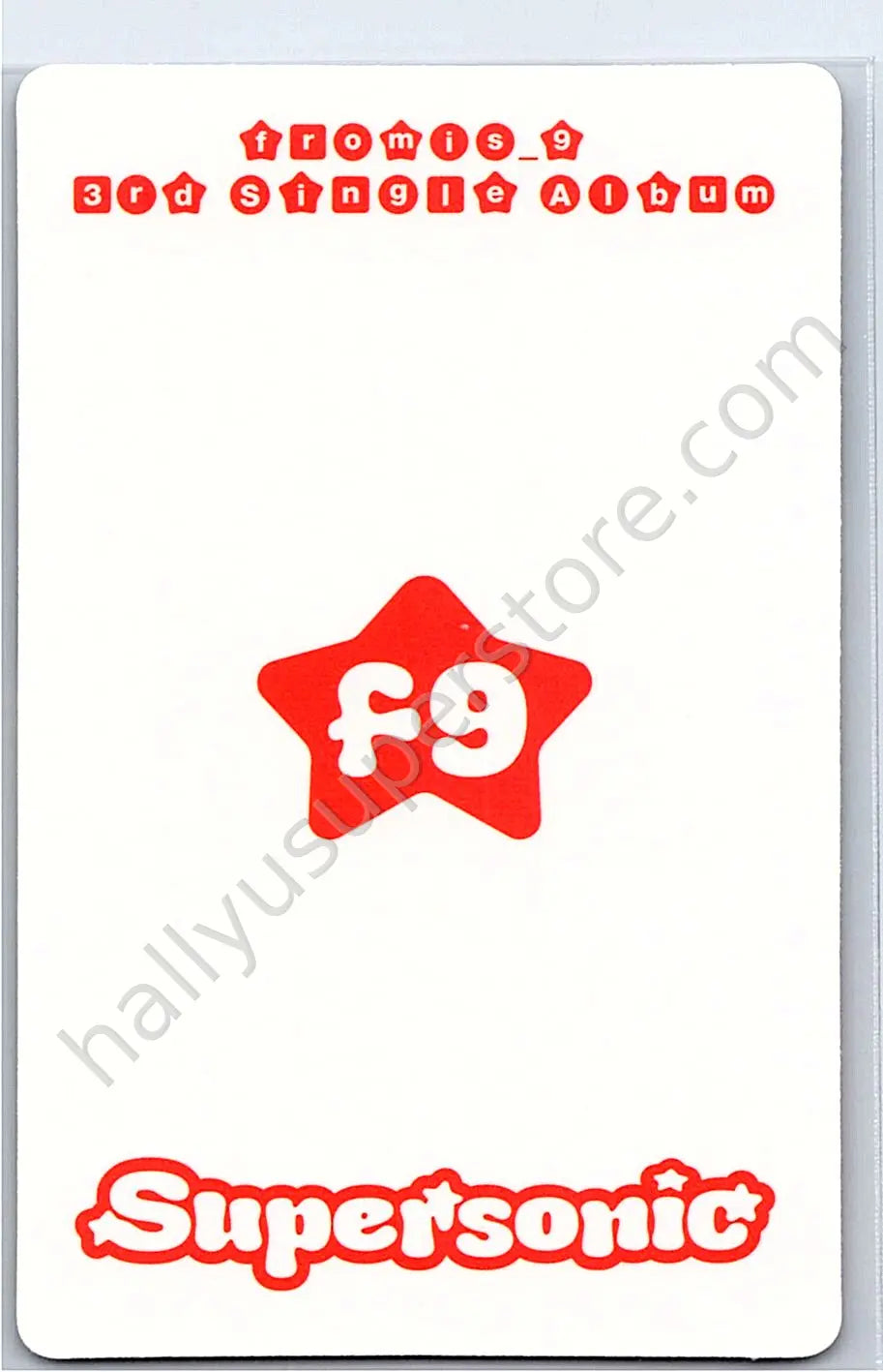 fromis_9 - Saerom - Supersonic album photocard weverse album version