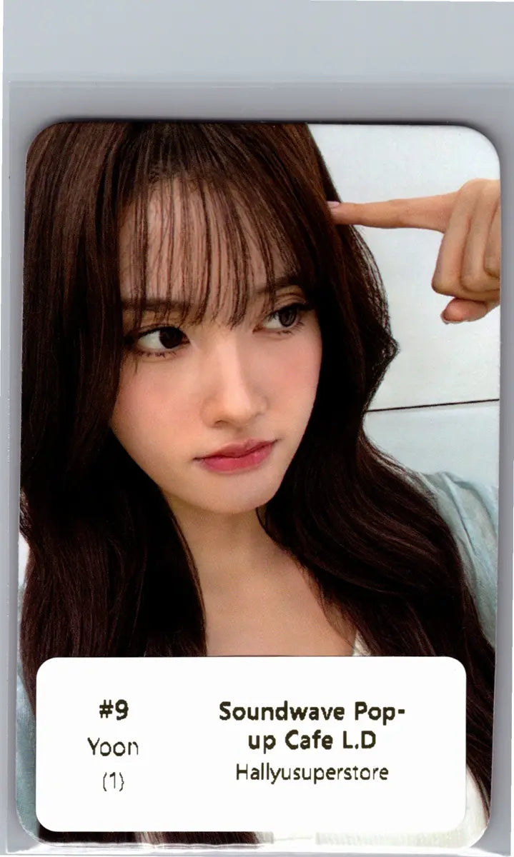 STAYC "2:LOVE" - Soundwave Pop-up Cafe Lucky Draw Photocard , Polaroid type Photocard [26.06.17]