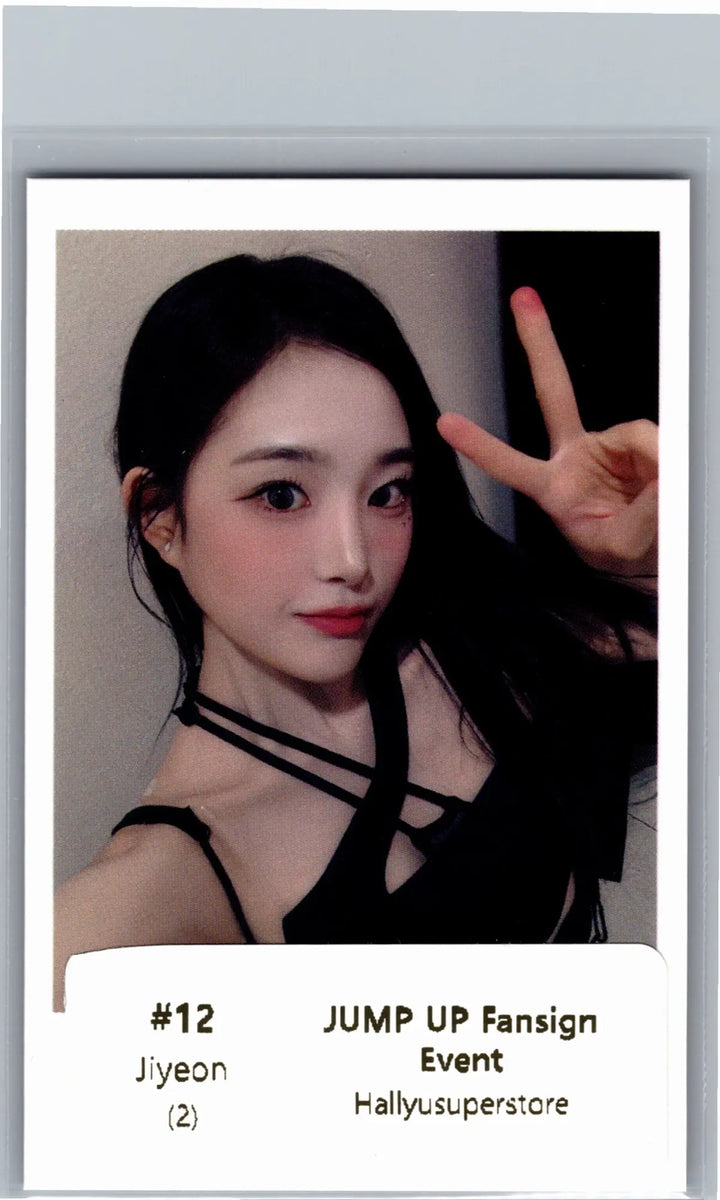 TripleS "LOVE&amp;POP pt.1" - Jump UP Fansign Event Polaroid type Photocard [26.07.06]