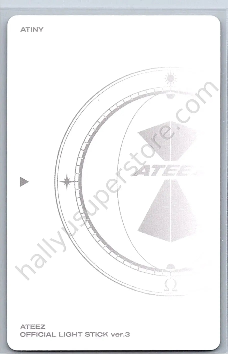 ATEEZ - Yeosang - OFFICIAL LIGHT STICK VER.3 lightstick merch photocard