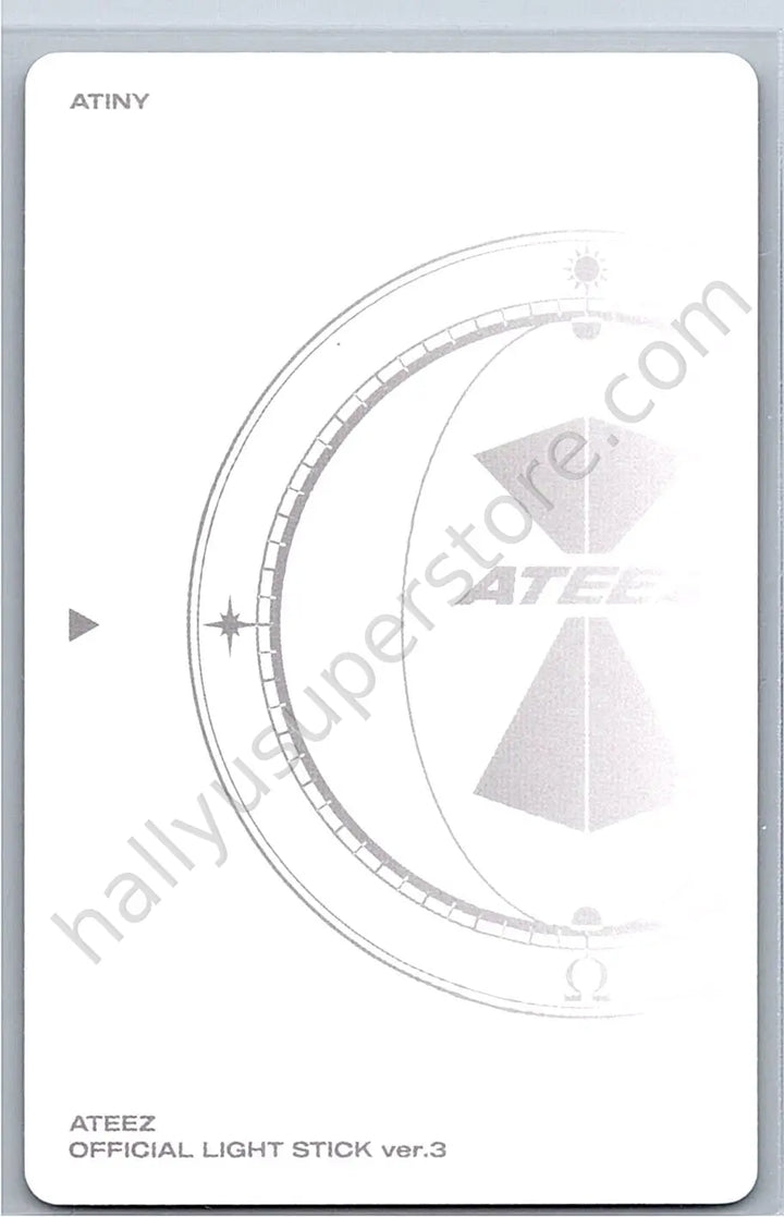 ATEEZ - Yeosang - OFFICIAL LIGHT STICK VER.3 lightstick merch photocard