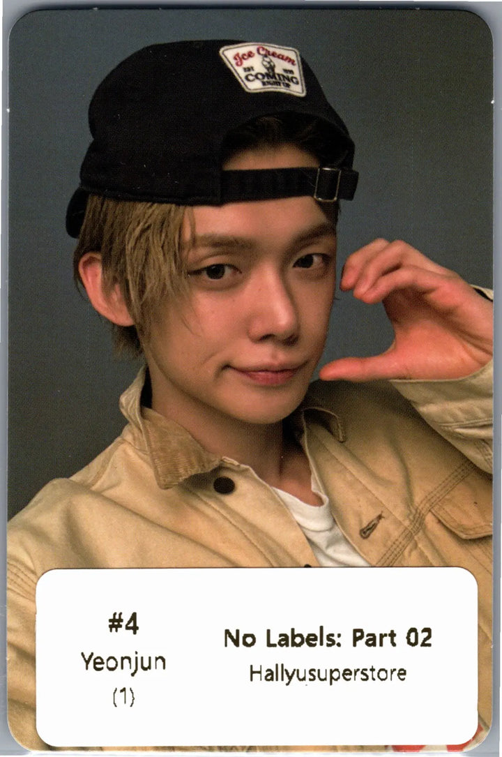 YEONJUN "NO LABELS: PART 02" - Official Photocard [26.07.16]