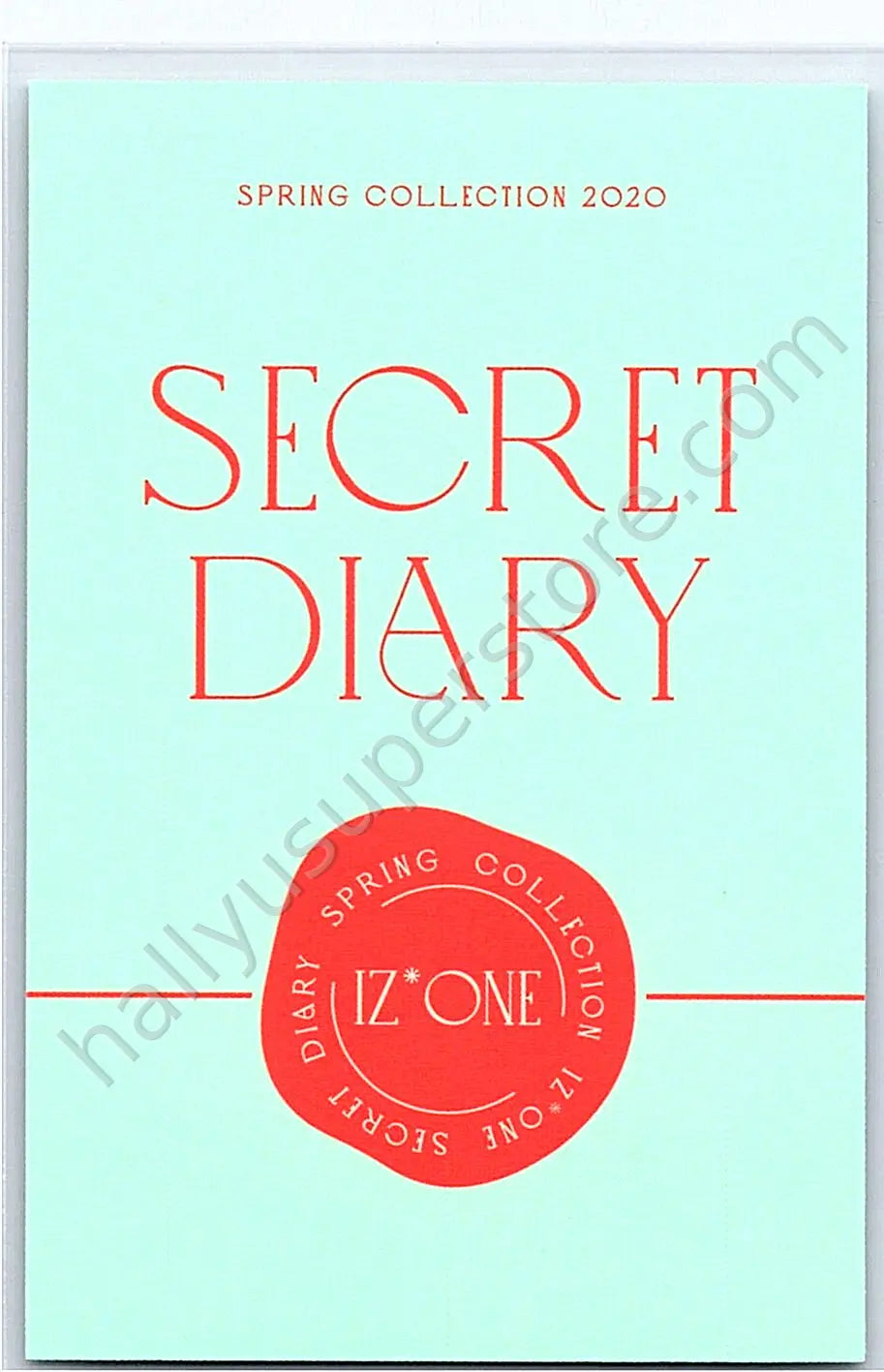IZ*ONE - Yujin - SPRING COLLECTION 2020 “SECRET DIARY” calendar version polaroid set