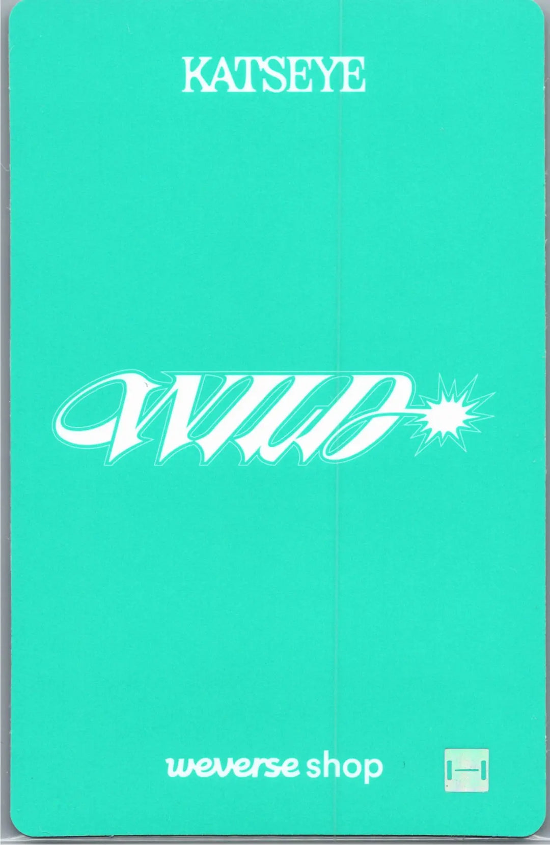 KATSEYE "WILD" - Weverse Shop Lucky Draw Event Photocard [26.08.18]
