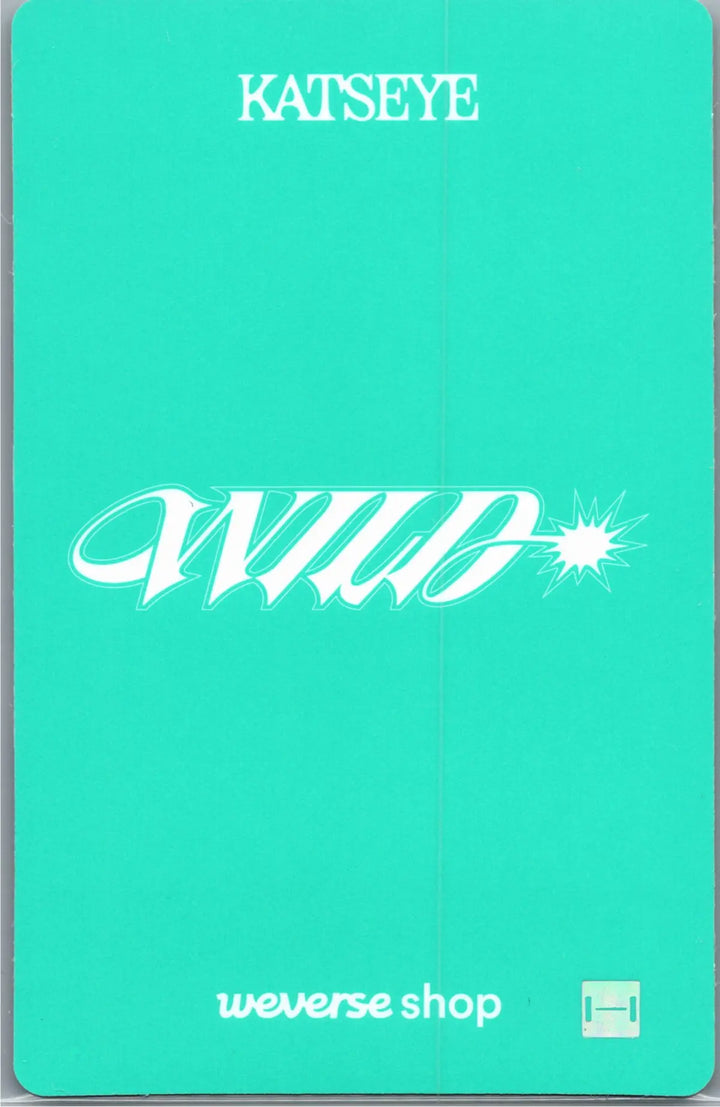KATSEYE "WILD" - Weverse Shop Lucky Draw Event Photocard [26.08.18]