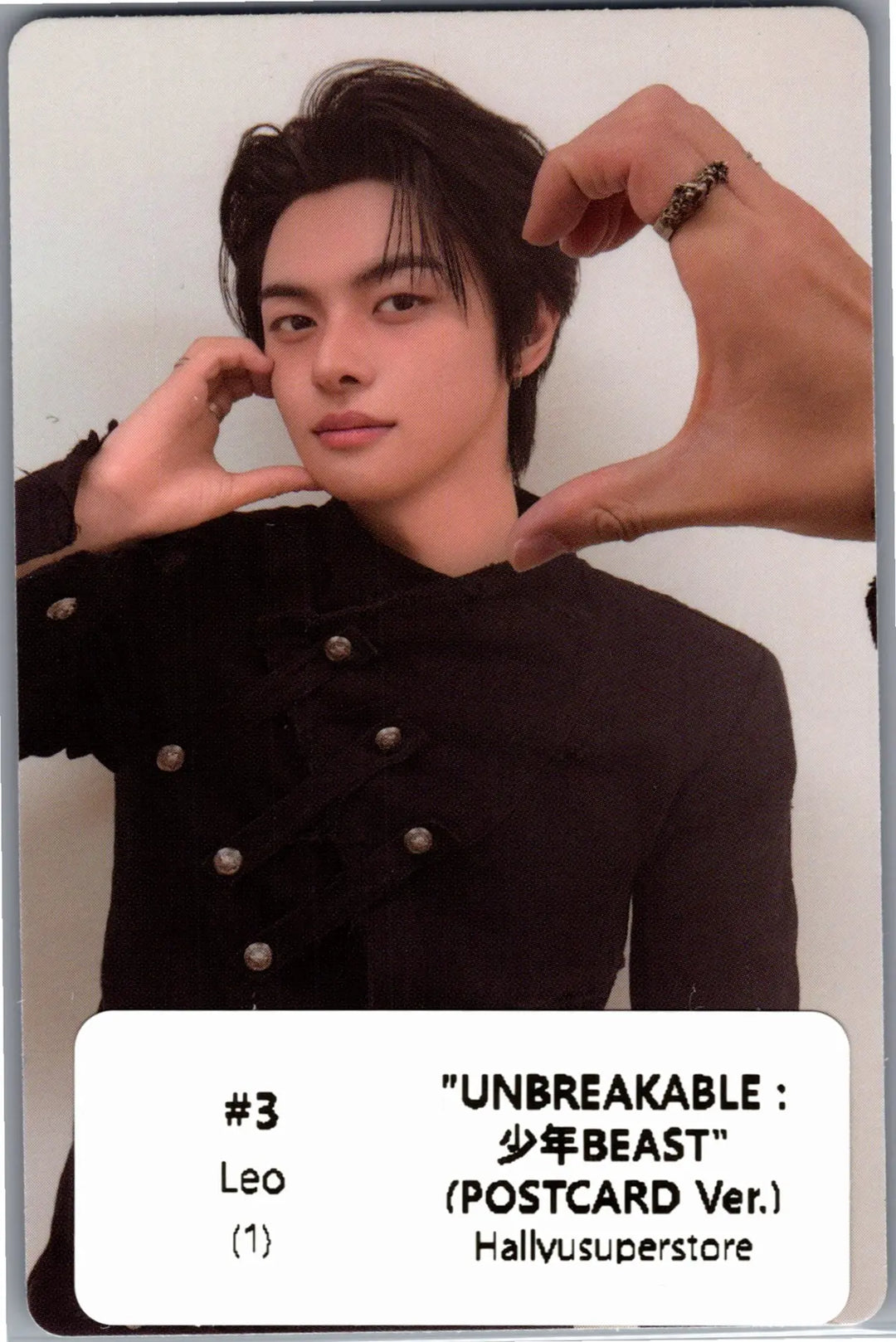 ALPHA DRIVE ONE "UNBREAKABLE : 少年BEAST" - Official Photocard (POSTCARD Ver.) [26.08.26]