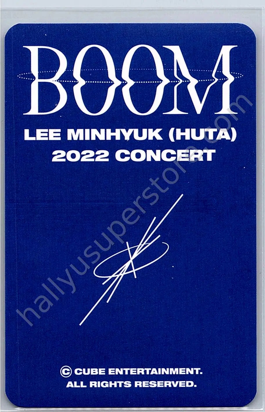 BTOB - Minhyuk - 2023 LEE MINHYUK (HUTA) CONCERT BOOM EARRING