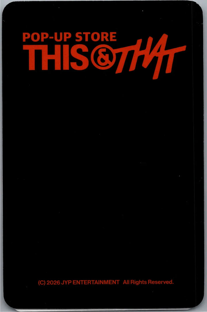 Stray Kids "THIS &amp; THAT" - POP-UP Store Offciail MD Event Photocard [26.08.10]