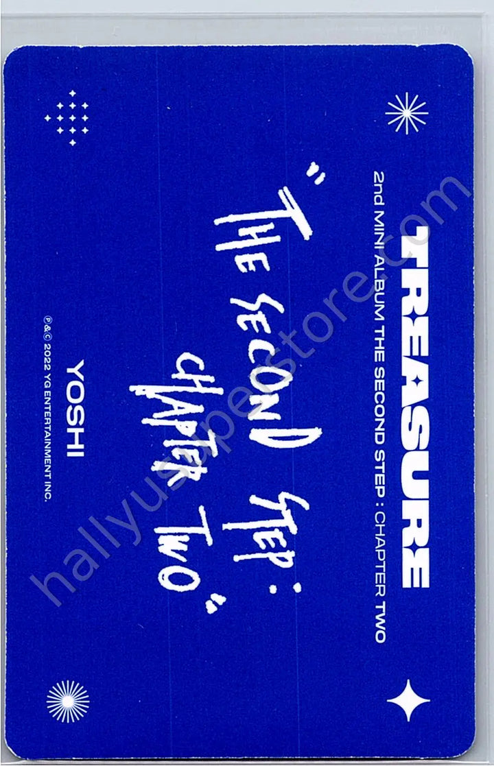 TREASURE - Yoshi - THE SECOND STEP : CHAPTER TWO album photocard