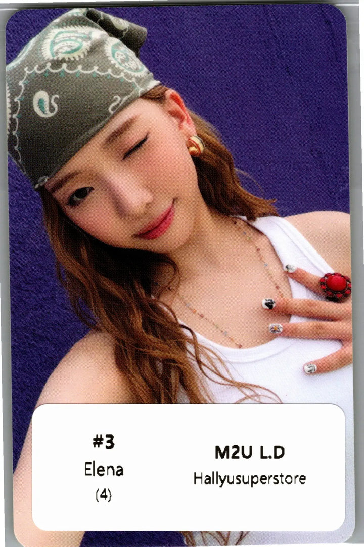 TUIDE The 1st EP "TUNE &amp; PLAY" - M2U Lucky Draw Event Photocard [26.08.25]
