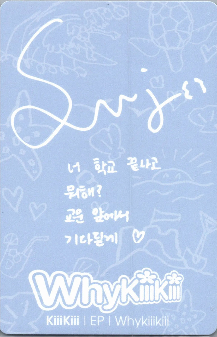 KiiiKiii "WhyKiiiKiii" - Official Photocard [26.08.18]