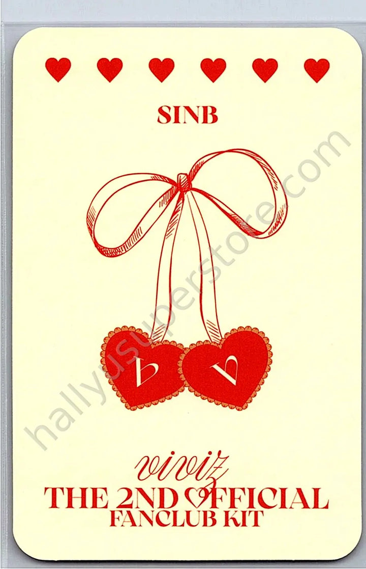 VIVIZ - SinB - 2nd Official Fanclub Na.V Kit fanclub membership