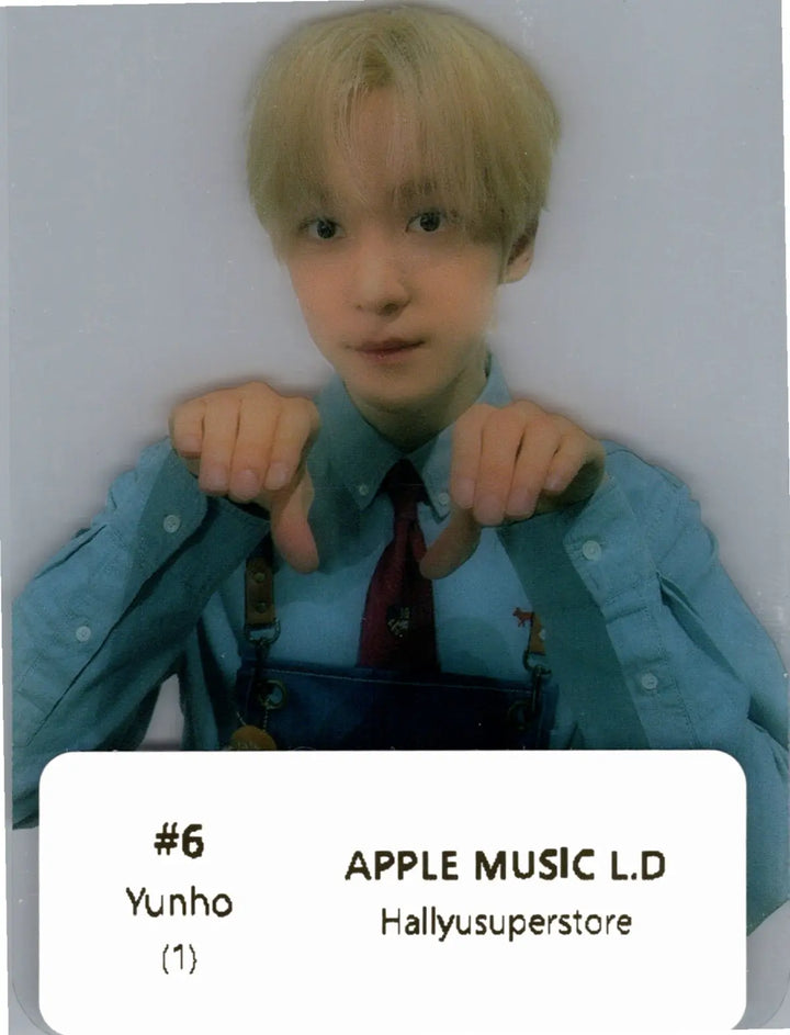 ATEEZ "GOLDEN HOUR : Part.5" - Apple Music Fansign Event Photocard (Digipack Ver.) [26.08.07]