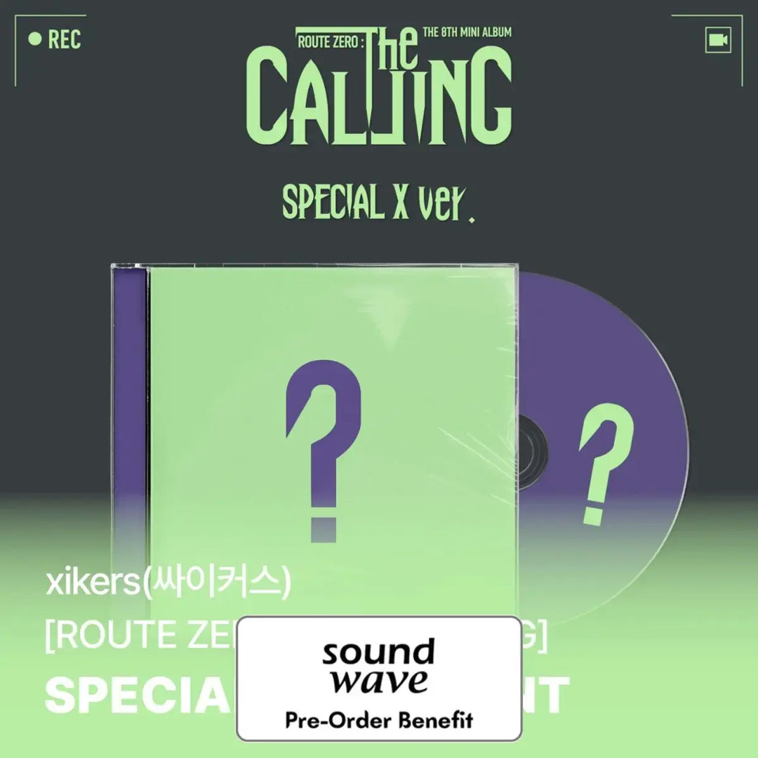 [Pre-Order] xikers -8TH MINI ALBUM [ROUTE ZERO : The CALLING] (SPECIAL X ver.)  + SoundWave Pre-Order Benefit