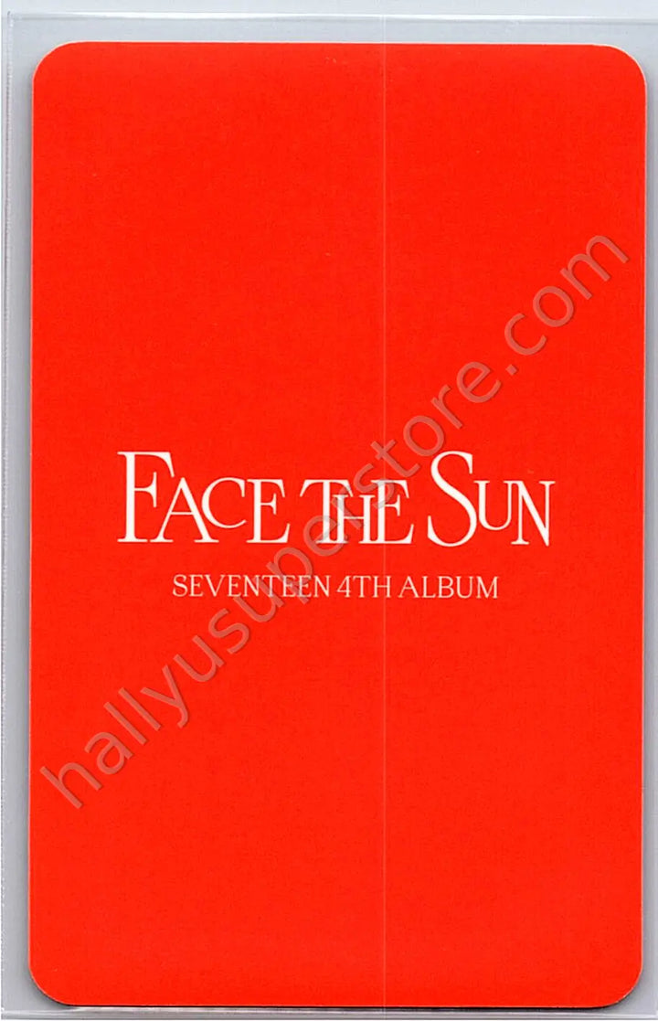 SEVENTEEN - Woozi - Face the Sun pob (pre-order benefit) weverse global shop (wvg)