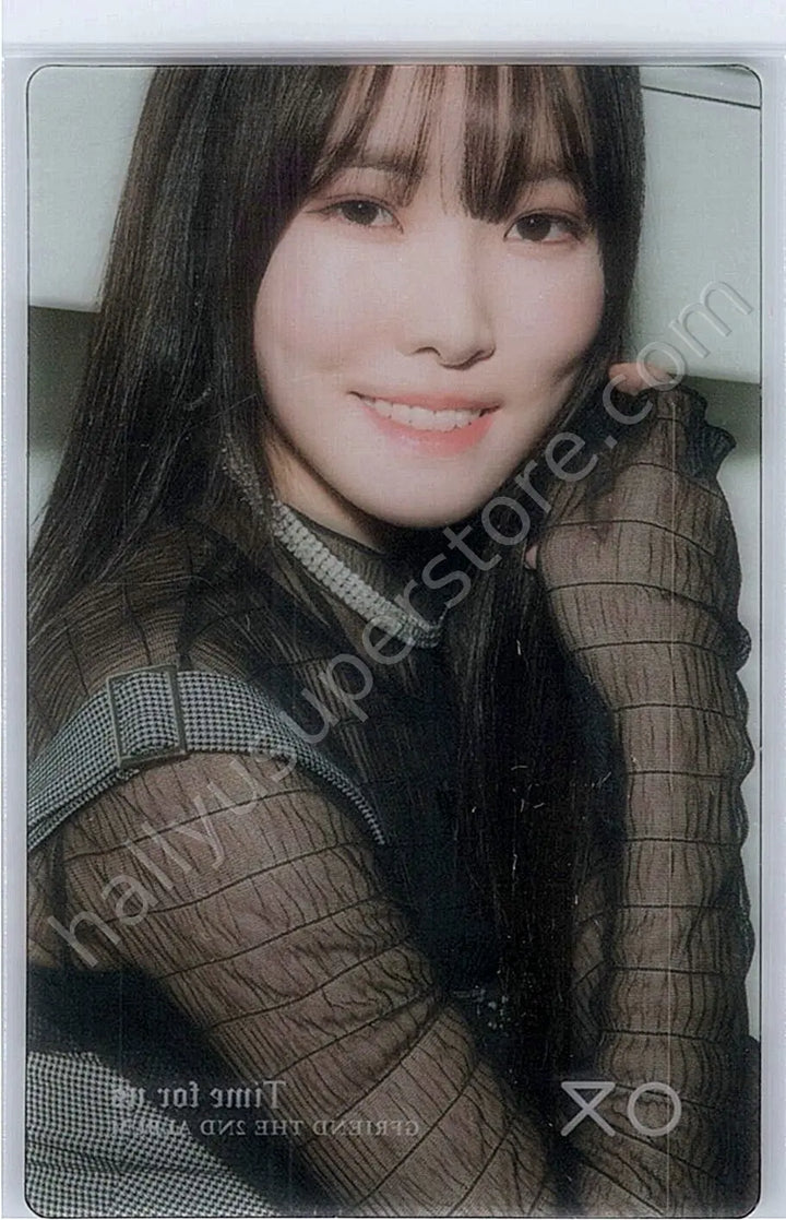 GFRIEND - Yuju - Time for us album photocard transparent