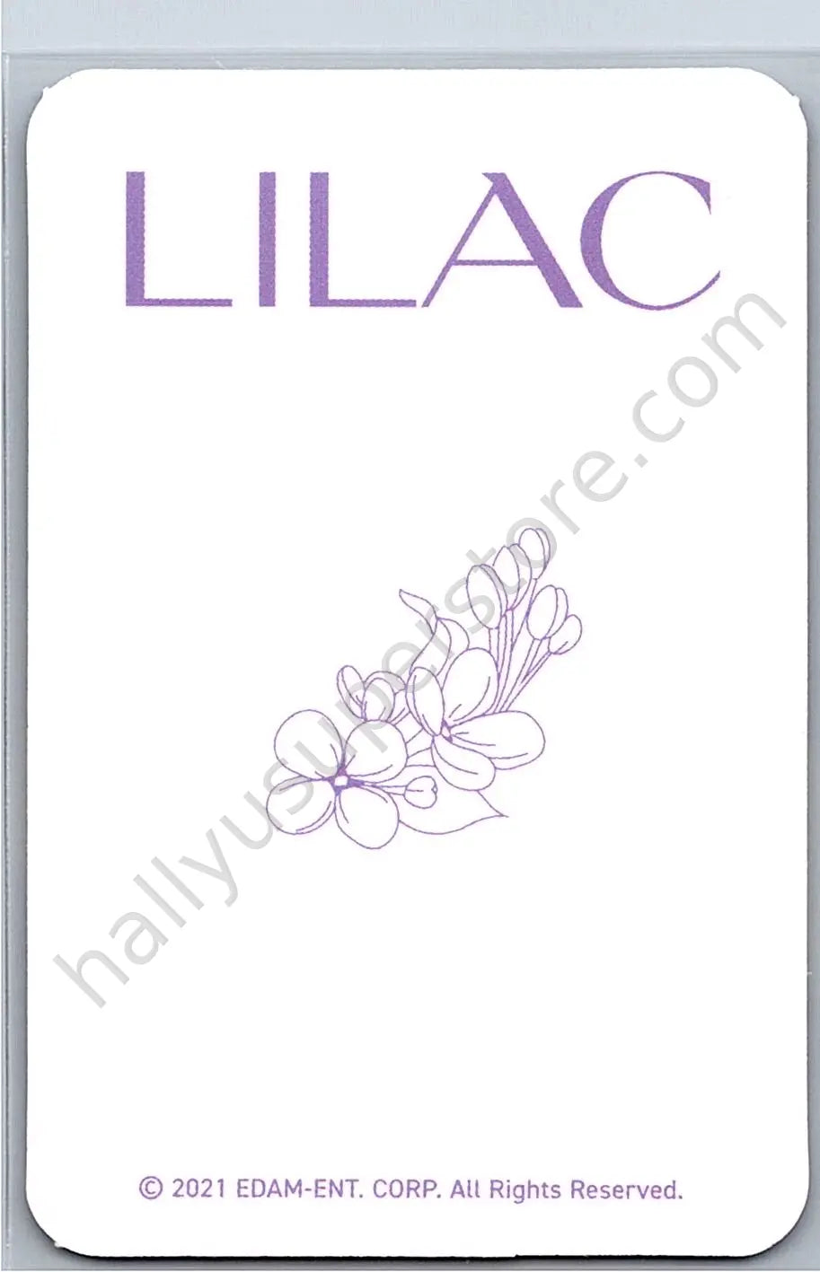 IU - IU - [LILAC] MD photocard set